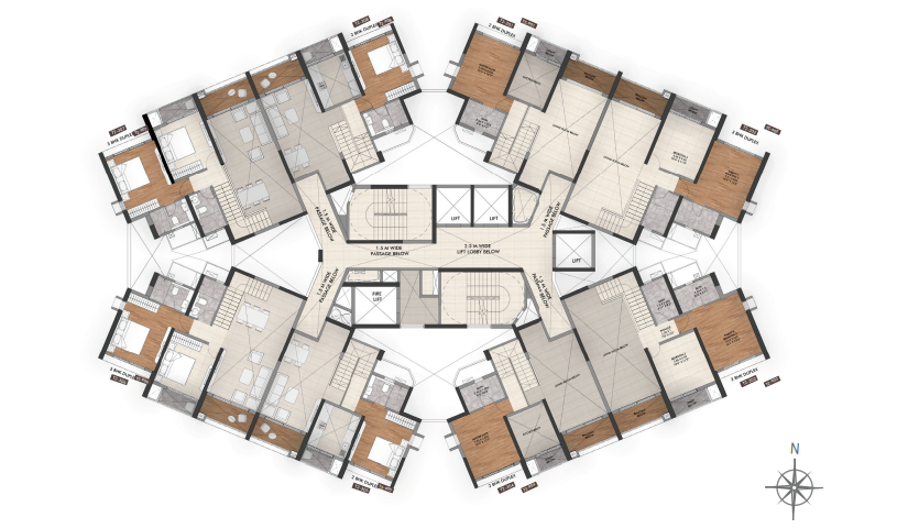 Joy on the treetops - Floor plan 2